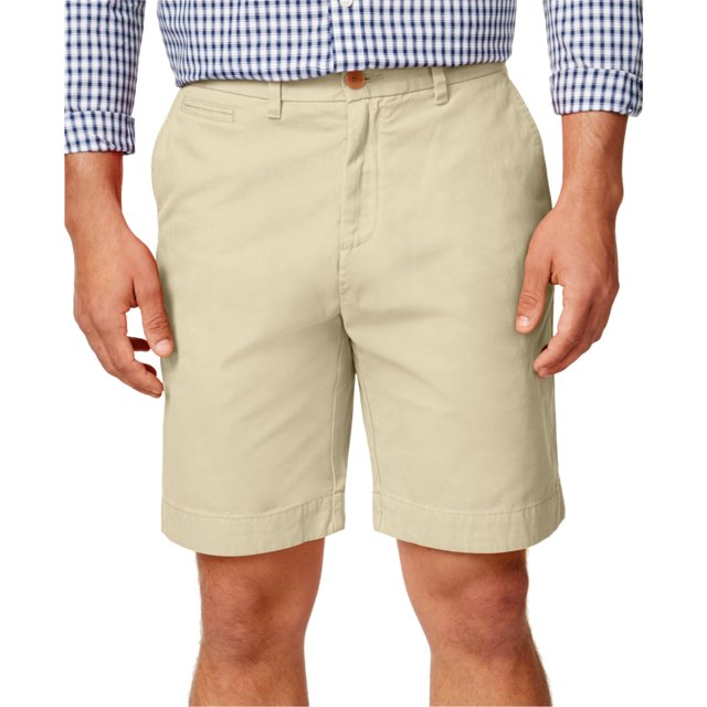 Tommy Hilfiger Mens Classic Casual Chino Shorts, Beige, 38 Tommy Hilfiger chino