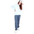 thumbnail image 4 of Sudadera con capucha cómoda y casual para mujer CHILI BEANS, diseño versátil y ligero, ideal para cualquier ocasión, talla extra grande, 4 of 5