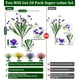 thumbnail image 2 of Flores artificiales TURNMEON para decoración de exteriores, 20 unidades, 2 of 7
