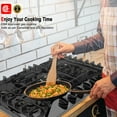 thumbnail image 6 of Gasland Chef 30 in. NG/LPG Convertible Gas Cooktop in Porcelain Enamel with 5 Burners, 6 of 10