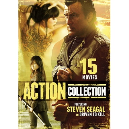 15 Action Movies featuring Steven Seagal (DVD)