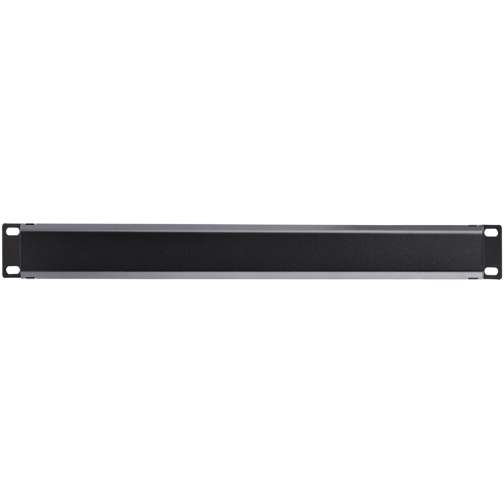 StarTech 1U Horizontal Finger Duct Rack Cable Management Panel with Cover