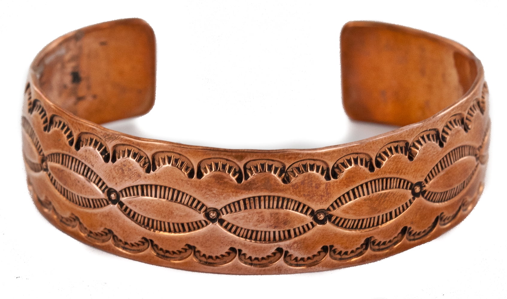 Native american copper cuff bracelets Clearance