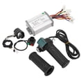 thumbnail image 2 of 48V 1000W Brushed Motor Controller with Twist Throttle Handle Keys Front Lamp Switch Kit for Electric Bicycle Scooters Conversion, 2 of 9