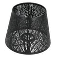 thumbnail image 1 of Lámpara Minimalista Moderna con Diseño de , Cubierta de Luz, Pantalla de Metal, Jaula de Metal Decorativa para Lámpara de Mesa, Luz de Suelo, Cas Negro Gloria pantalla de lámpara decorativa, 1 of 9