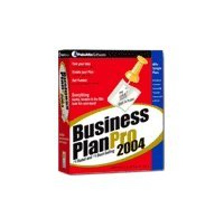Business Plan Pro 2004 [Old Version]