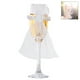 thumbnail image 4 of Juego de 8 copas de vino para boda, decoración para bodas, novias y novios, copas de champán, adornos para fiestas de Año Nuevo, 4 of 9