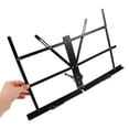 thumbnail image 4 of 1 Set Portable Foldable Music Stand Music Sheet Stand Guitar Violin Book Racks Tablet Holder Music Stand Racks with Bag for Reading Music Sheet, 4 of 6
