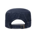 thumbnail image 6 of Riforla Unisex Military Style Flat Cap Vintage Baseball Cap Sport Sun Hat Mens Womens Hats Navy, 6 of 7