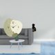 thumbnail image 2 of Reloj de pared silencioso con forma de gato, estatua decorativa de resina, adorno coleccionable para cocina, oficina, , entrada, estanter, 2 of 8