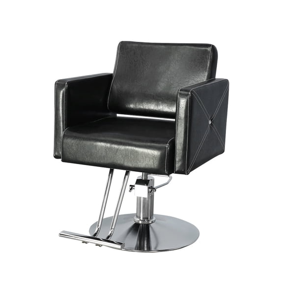 WETLA Hair Salon Chair, Stylist Chair with Heavy Duty Hydraulic Pump, 360 Degrees Rolling Swivel Hair Salon Chair, Beauty Salon Chair Equipment, Max Load Weight 330 Lbs