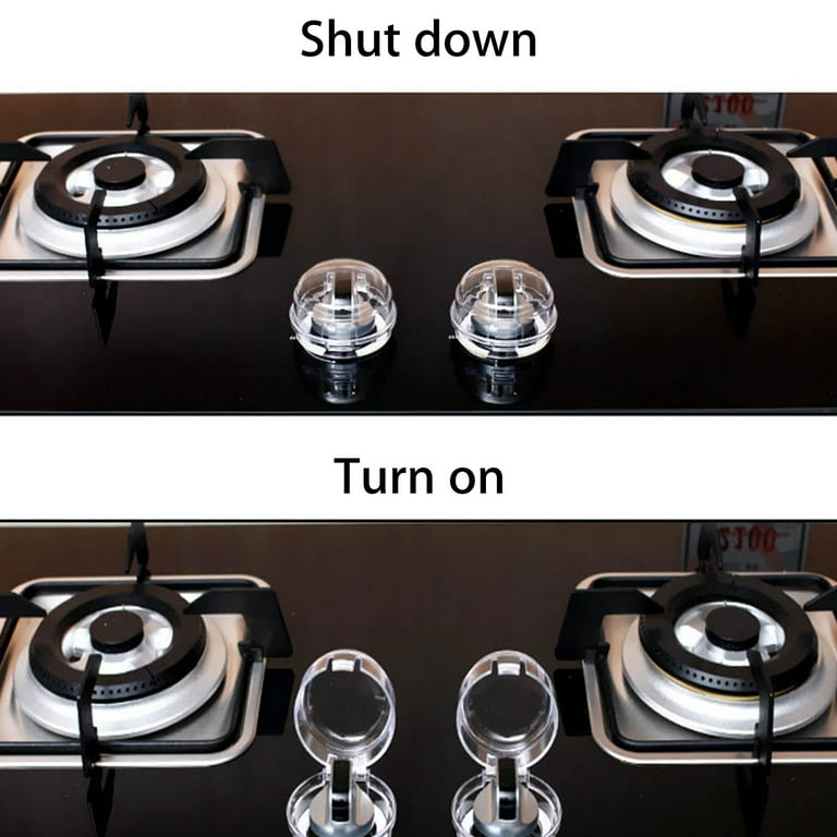 Gas stove with knobs on top deals