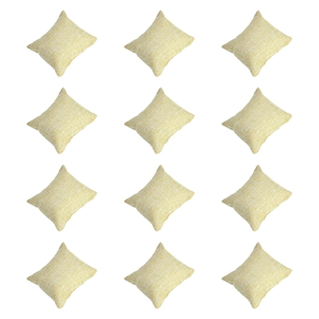 12 piezas de almohadas para relojes, antiarañazos, elegantes cojines de exhibición para soporte de exhibición 7 cm x 8 cm