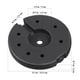 thumbnail image 2 of unbranded Base Para De De Metal Negro Con Estable Para En Sala, 2 of 6