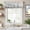 grey, variant on Sage Green Coastal Wave Farmhouse Short Window Curtain Valances, Summer Modern Ocean Beach Rod Pocket Kitchen Valances for Living Room Bedroom Bathroom Cafe 42" x 12"
