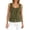 Green, variant on Womens White Eyelet Top Tank Tops 2026 Summer Button Down Shirts Embroidered Eyelet Dressy Casual Blouses Beach Vacation Clothes