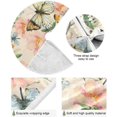 BESTKITTY Watercolor Butterfly Flowers Christmas Tree Skirt, 36 Inches