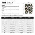 thumbnail image 4 of Kdxio Flowers Print Mens Sleep Shorts Bottoms Soft Comfy Pajama Wear Pants with Drawstring Pockets, 4 of 7