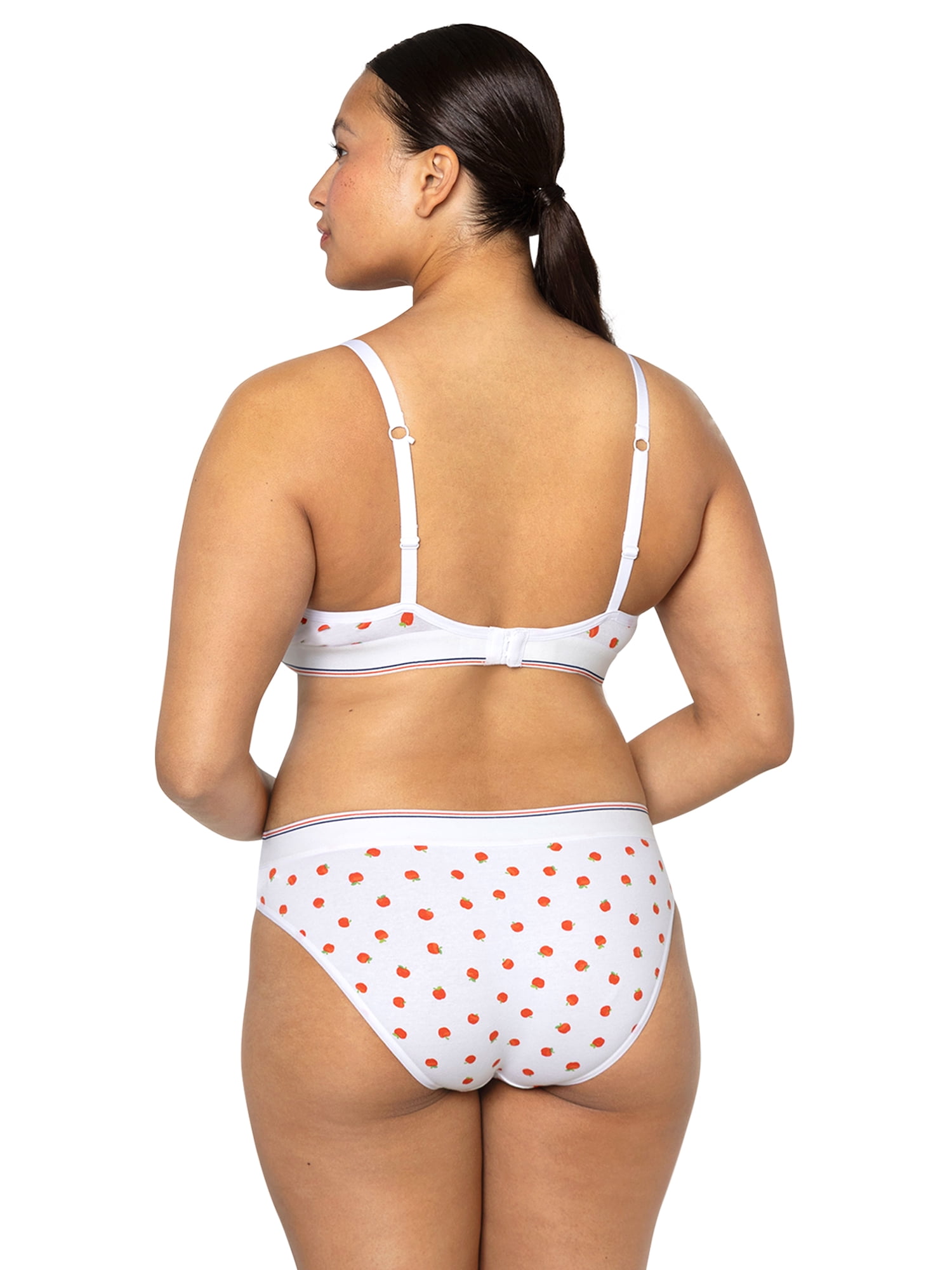 fresh collection by Fruit of the Loom Women's Cotton Bikini Underwear 2-pack