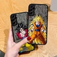 thumbnail image 3 of Dragon Balls Saiyans Gokus For Samsung S24 S23 S22 S21 Ultra S20 FE Note 20 Plus 5G Frosted Translucent Matte Phone Case LZ, 3 of 6
