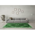 thumbnail image 3 of Ahgly Company Indoor Square Persian Emerald Green Traditional Area Rugs, 6' Square, 3 of 4
