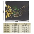 thumbnail image 3 of The Legend Of Zelda Blanket Fuzzy Plush Bed Blanket Cozy Fluffy Air Condition Quilt For Adults Kids, 3 of 6