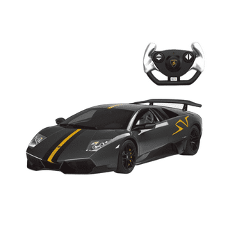 130Z　Lamborghini ブラック ラジコンカー Bisontec 1:12 RC Lamborghini Aventador J Racing Car - Walmart.com
