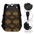 thumbnail image 3 of Easygdp Gold Dragonfly Mandala Mochila para Laptop de Viaje con Puerto USB, Mochila para Laptop con Puerto de Carga USB para Mujeres y Hombres, 3 of 7