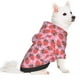 thumbnail image 2 of Fotbe Strawberry Sudadera con Estampado para Perros Pequeños – Suéter con Capucha para Mascotas, Tela Suave de Forro Polar con Bolsillo-Large, 2 of 7