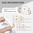thumbnail image 2 of Cartoon Cute Alpaca Moon Stars Headbands for Women Men, Workout Elastic Sweat Band for Yoga Running Cycling Gym Exercise Non Slip Head Bands for Women's Hair, 2 of 5