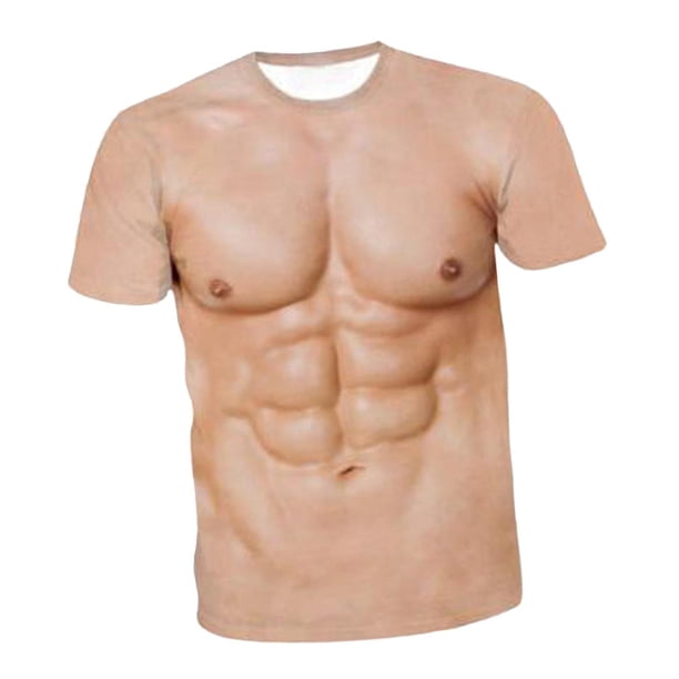 Sonducket Camiseta estampada con estampado 3D para hombre, cuello , manga corta, Halloween Camisetas estilo 2 XS