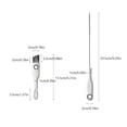 thumbnail image 3 of Lilixerw Cleaning Brush,Scrub Brush with Long Handle,Handy Crevice-Cleaning Tool,Glassware Cleaning Brush, 3 of 6