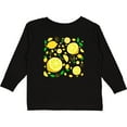 thumbnail image 3 of Inktastic Lots of Lemons Citrus Fun Boys or Girls Long Sleeve Toddler T-Shirt, 3 of 5