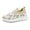 5Khaki, variant on Djtdsds Toddler Boys Girls Plaid Knit Sock Shoes Breathable Slip On Lightweight Casual Walking Sneakers Color:Khaki,Size:10-11 Years