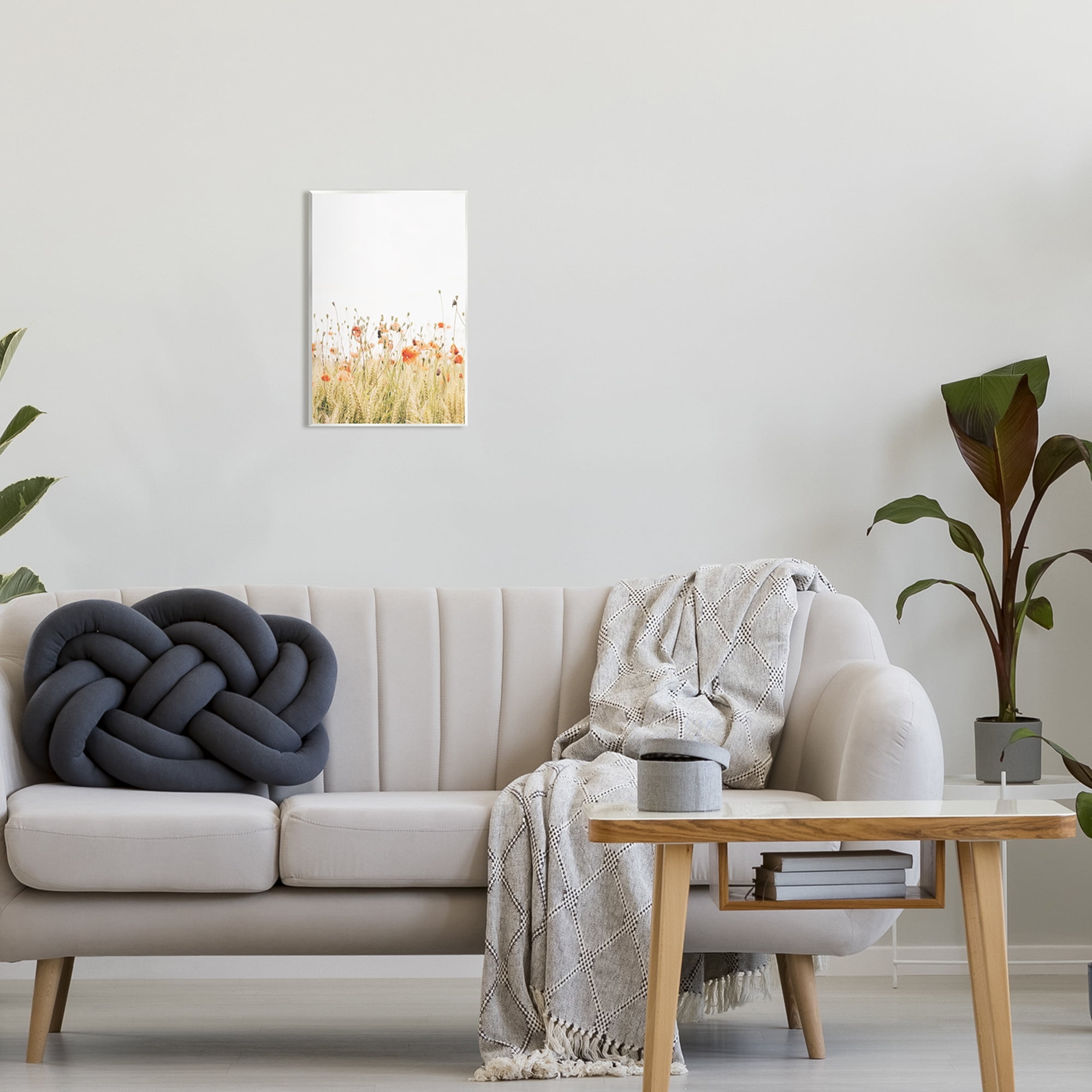 Stupell Industries Poppy Field Photography Botanical & Floral Photography Unframed Art Print Wall Art, 10 x 15