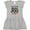 AC-Heather Grey, variant on Inktastic My First Trip to the Zoo Cute Animals Girls Baby Dress