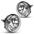 thumbnail image 1 of Lieonvis 2 Uds Fog Lights para GMC Sierra 1500 2007 2008 2009 2011 2012 2013 Sirian 2500/3500 2007 2008 2010 2012 2013 2014 Lámparas Fog Lights con Lente Transparente H8 12V 25W Bombilla 25831948 25831949 GM2592161, 1 of 11
