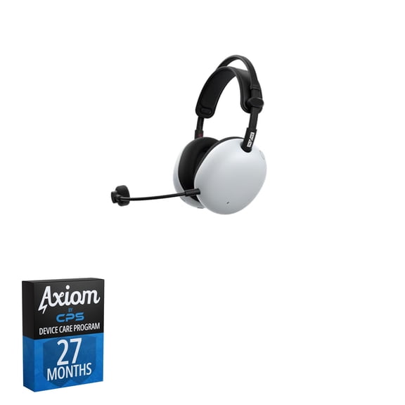 Sony INZONE H9 II Wireless Noise Canceling Gaming Headphones - White 27-Month Axiom Care