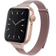 thumbnail image 2 of Apple Watch Band 38mm 40mm 41mm for Women, Slim & Thin Milanese Loop -Rose Pink, 2 of 7