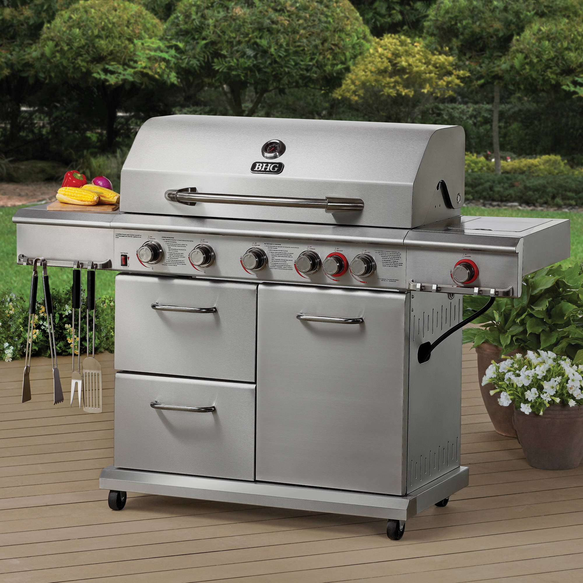 Better Homes And Gardens 6 Burner Gas Grill Stainless Steel Review