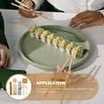 thumbnail image 2 of KAKOWELY 1 Set Practical Sushi Making Tools Bamboo Sushi Kit Sushi Making Tools,9.06"X8.86"X0.08", 2 of 4