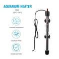 CUITING 50 Watt Aquarium Heater Submersible Fish Tank Heater Thermostat