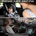 thumbnail image 3 of Auto Safety Infant Baby Rear View Monitor Waterproof 4.3 Inch Folding Display Screen 8LED Infrared Night Vision Car Baby Monitor, 3 of 5