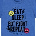 thumbnail image 3 of Big Hero 6 - Eat Sleep Bot Fight - Youth Short Sleeve Graphic T-Shirt, 3 of 5