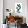 thumbnail image 3 of iCanvas  "Rooster Splash II" by Melissa Wang Canvas Print, 3 of 3