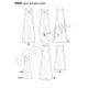 thumbnail image 2 of Patrón de costura New Look 6866 vestidos de mujer talla A (S-M-L-XL), 2 of 4