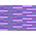 thumbnail image 1 of Ahgly Company Machine Washable Indoor Rectangle Transitional Blue Violet Purple Area Rugs, 6' x 9', 1 of 7