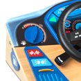 thumbnail image 5 of Melissa & Doug Vroom & Zoom Interactive Wooden Dashboard Steering Wheel Pretend Play Driving Toy - FSC Certified, 5 of 11