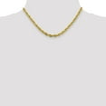 thumbnail image 2 of 14k Yellow Gold 16 Inch 4.75mm Rope Chain Necklace Pendant Charm, 2 of 9