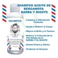 thumbnail image 5 of SHAMPOO ACEITE DE BERGAMOTA PARA BARBA Y BIGOTE VIVONATURAL 250 ml Ayuda a elimiar la caspa, limpieza e hidratación profunda, 5 of 5